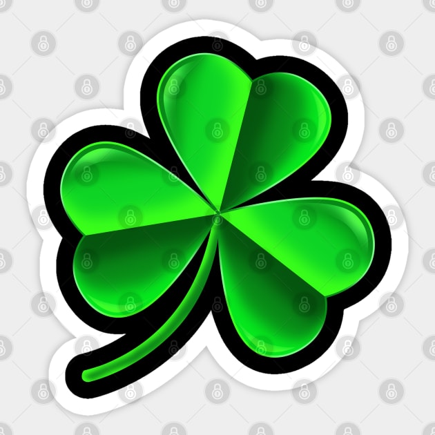 Shamrock St Patricks Sticker by Sachpica